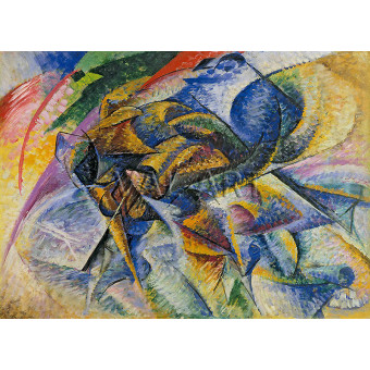 РЕПРОДУКЦИИ НА КАРТИНИ Динамизъм на велосипедист (1913)